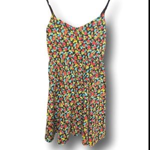 Y2K Floral Skater Dress